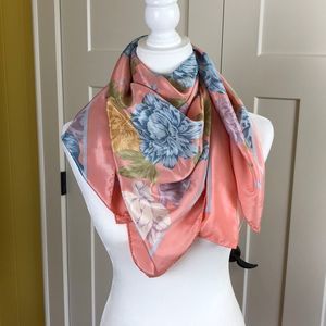 Runway satin scarf